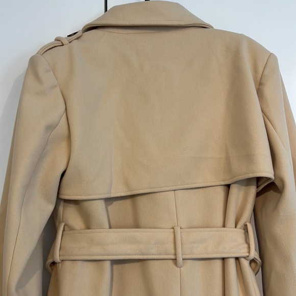 River Island long camel peacoat - Picture 6 of 7